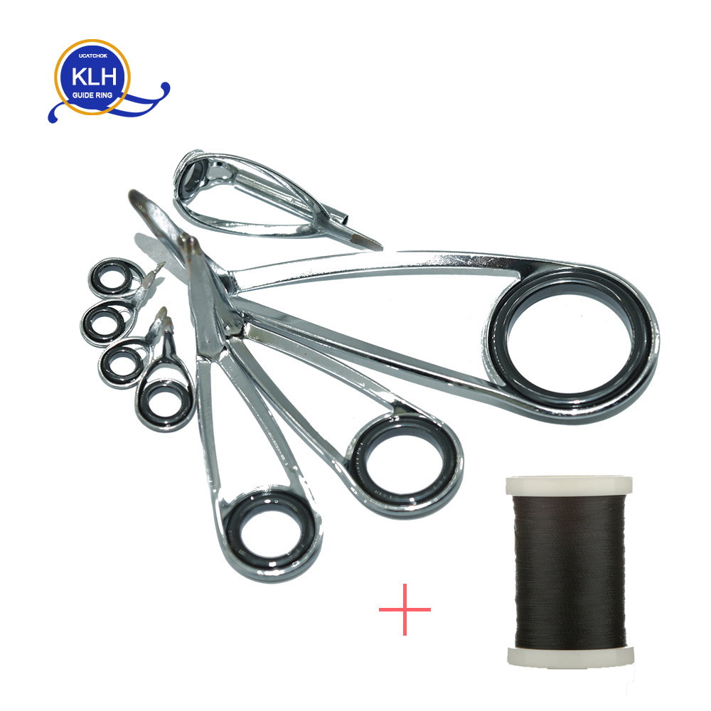 Fishing Rod Building Kit - 8 Chiếc/Bộ KLH Chân Đế Thép