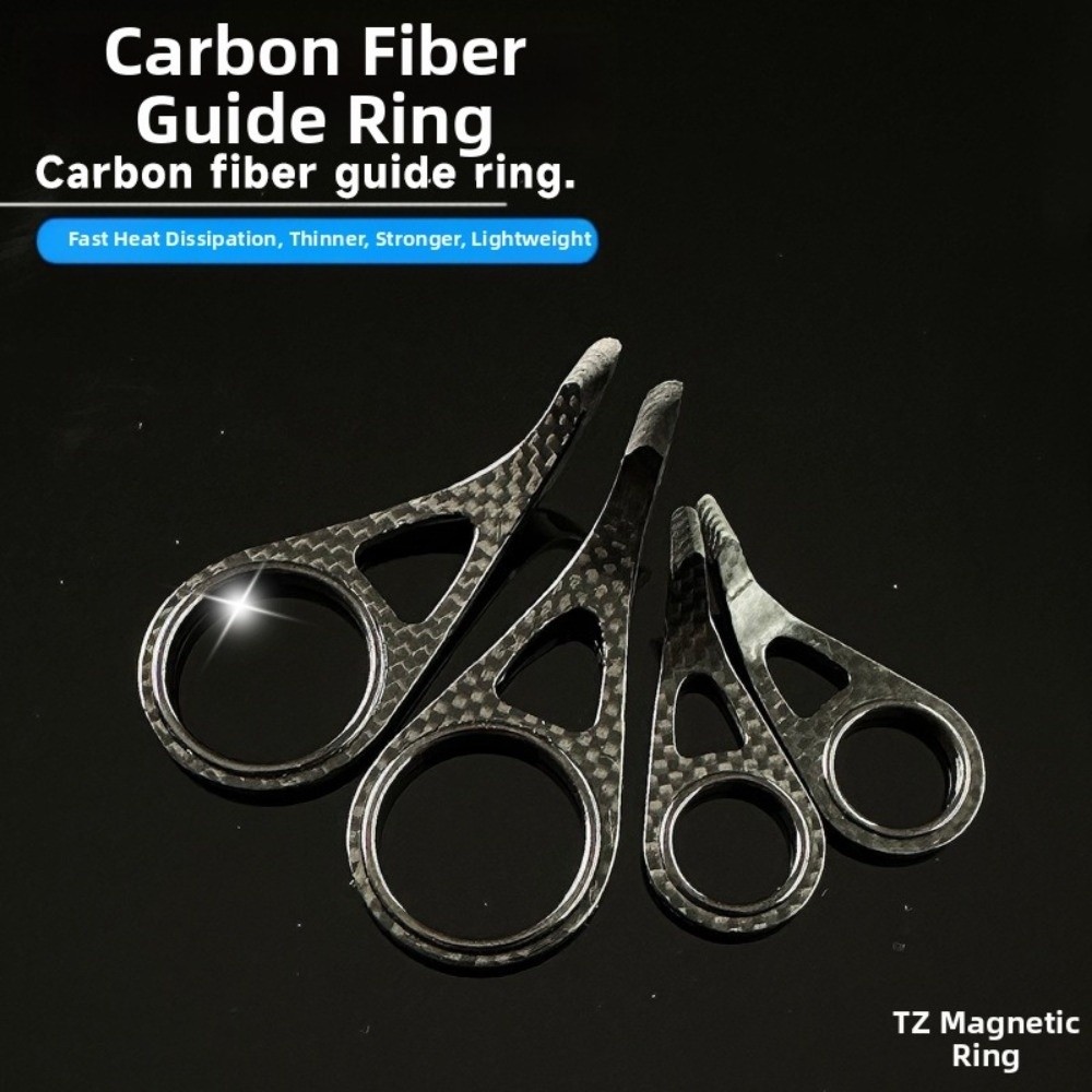 Carbon Fiber Material Rod Guid - đánh giá và giá Fishing Rod Building Kit