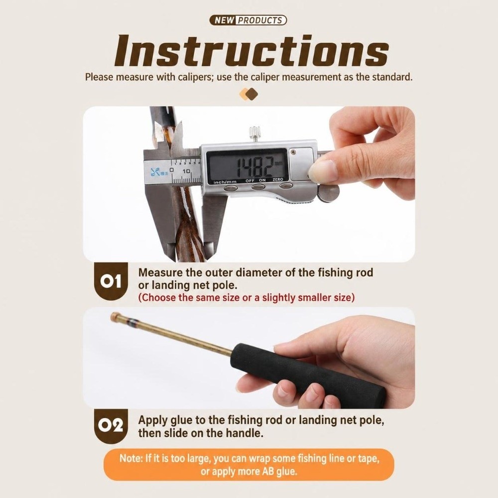 Portable EVA Fishing Rod Handl - đánh giá và giá Fishing Rod Building Kit