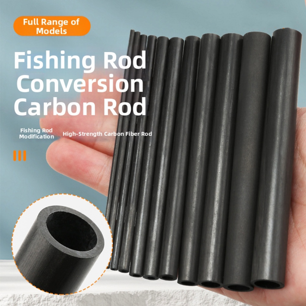 10cm Black Hollow Carbon Fiber - đánh giá và giá Fishing Rod Tip Replacement