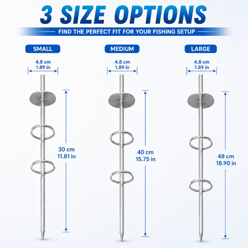 Double Ring Fishing Rod Holder - đánh giá và giá Fishing Rod Rack