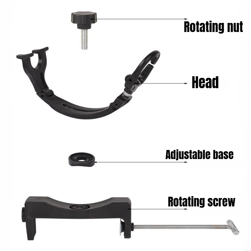 360° Rotating Adjustable Heavy - đánh giá và giá Fishing Rod Rack