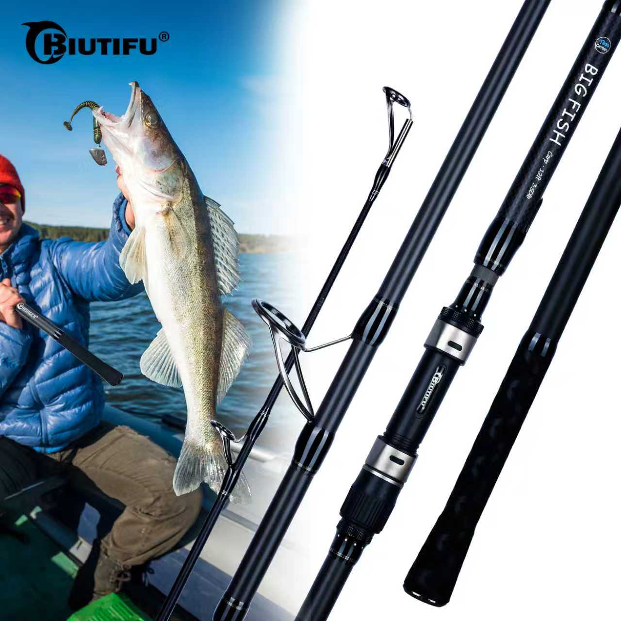 BIUTIFU BIGFISH Carp Surfcasti - đánh giá và giá Fishing Rod Surf