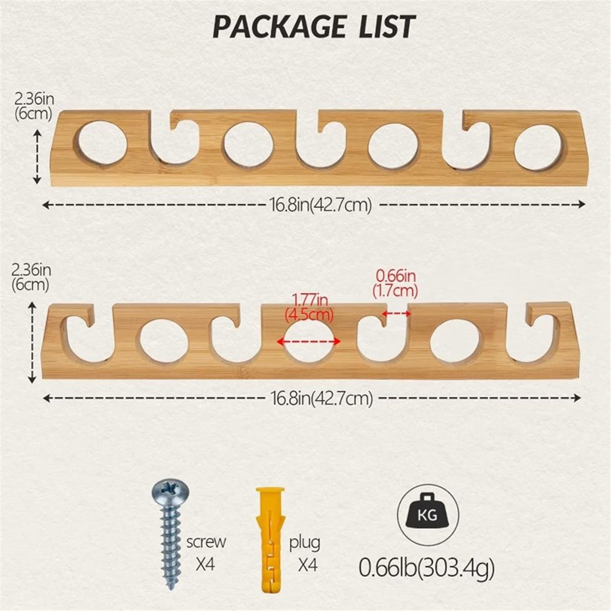 New arrival  Wooden Wall-Mount - đánh giá và giá Fishing Rod Rack