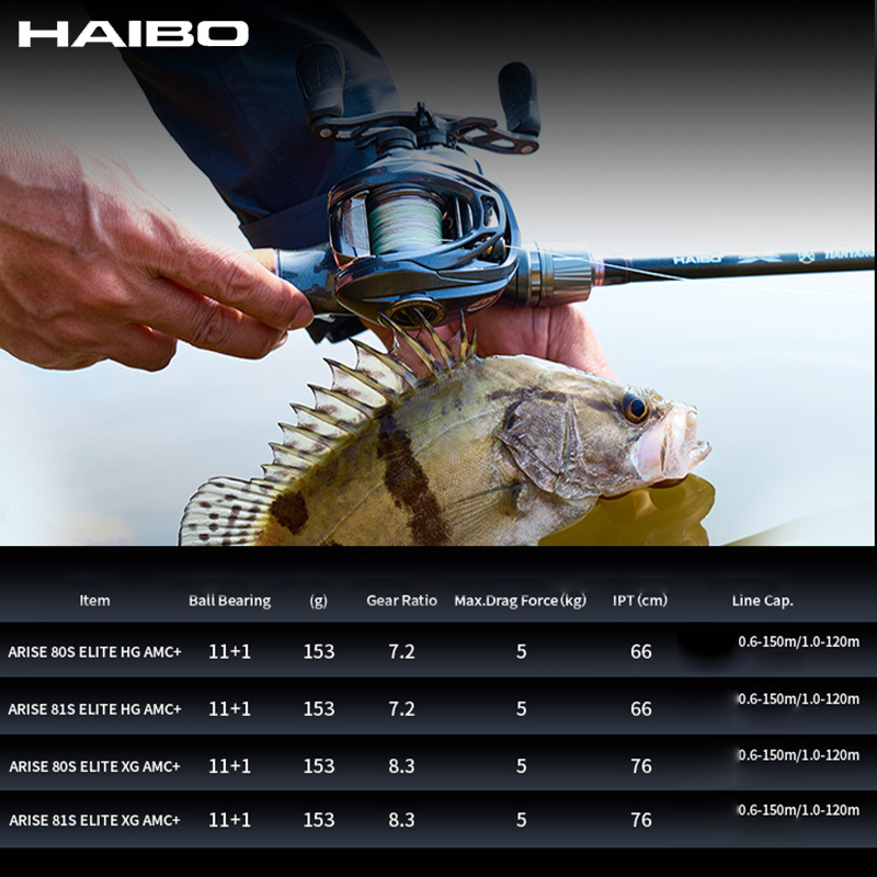 HAIBO 2026 ARISE ELITE Casting - đánh giá và giá Abu Garcia Reel Max