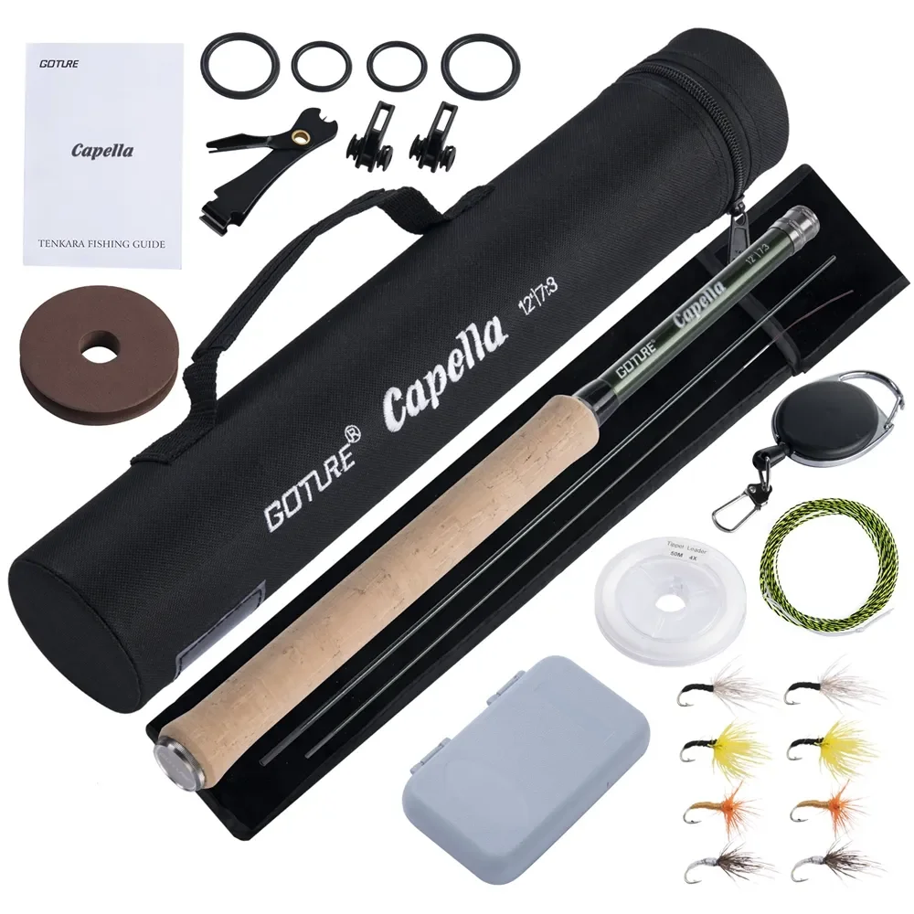 Goture 12FT Classical Tenkara  - đánh giá và giá Fishing Rod Fly
