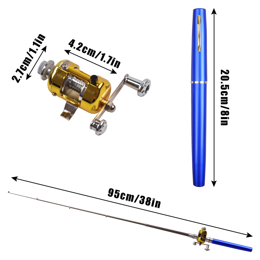 Mini ice fishing rod Combo wit - đánh giá và giá Fishing Rod Fly